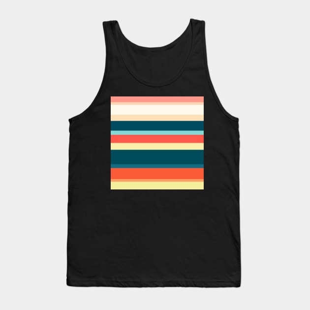 Colour Block Tank Top by Blue-Banana